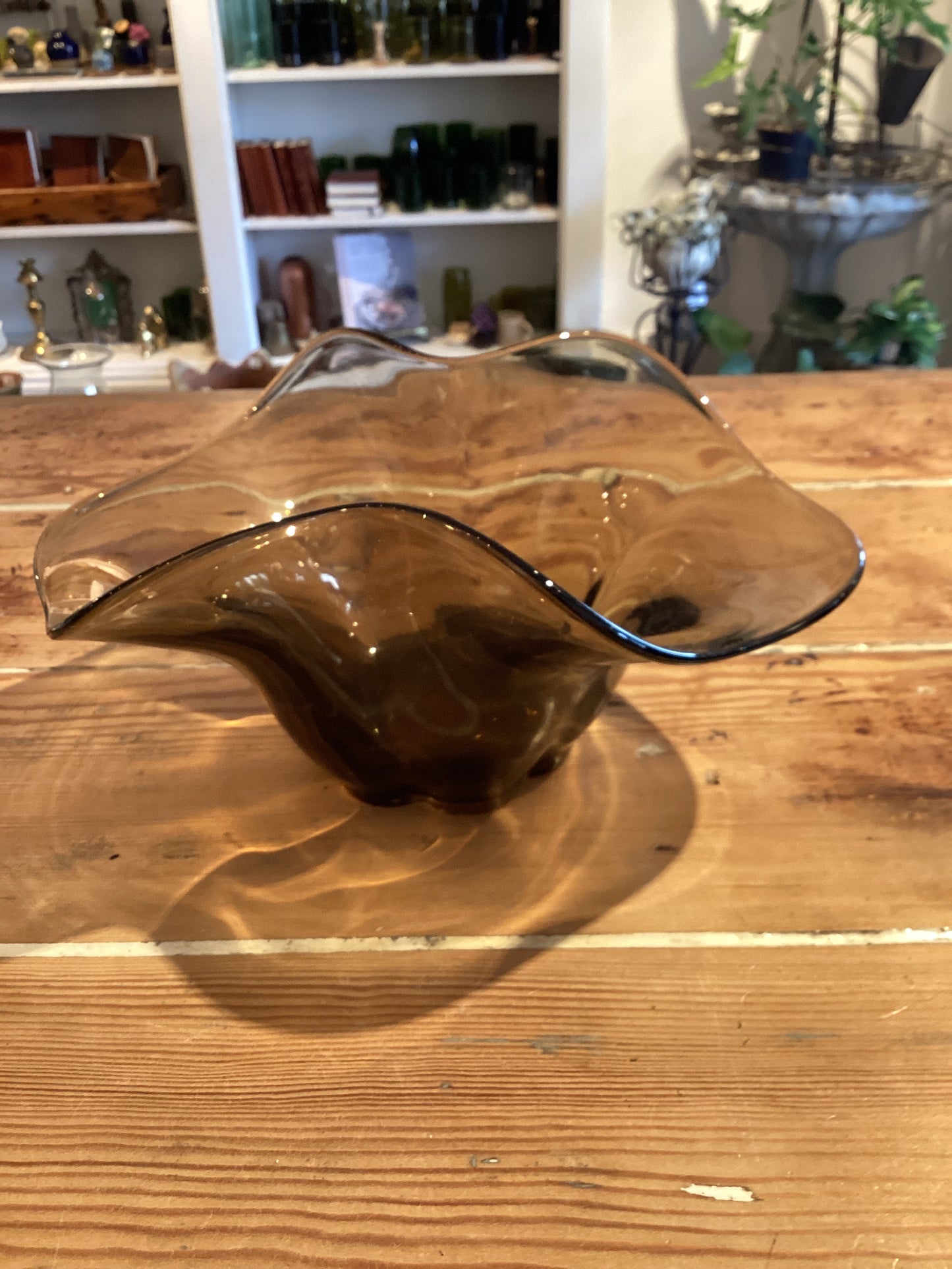 Smoky Glass Bowl