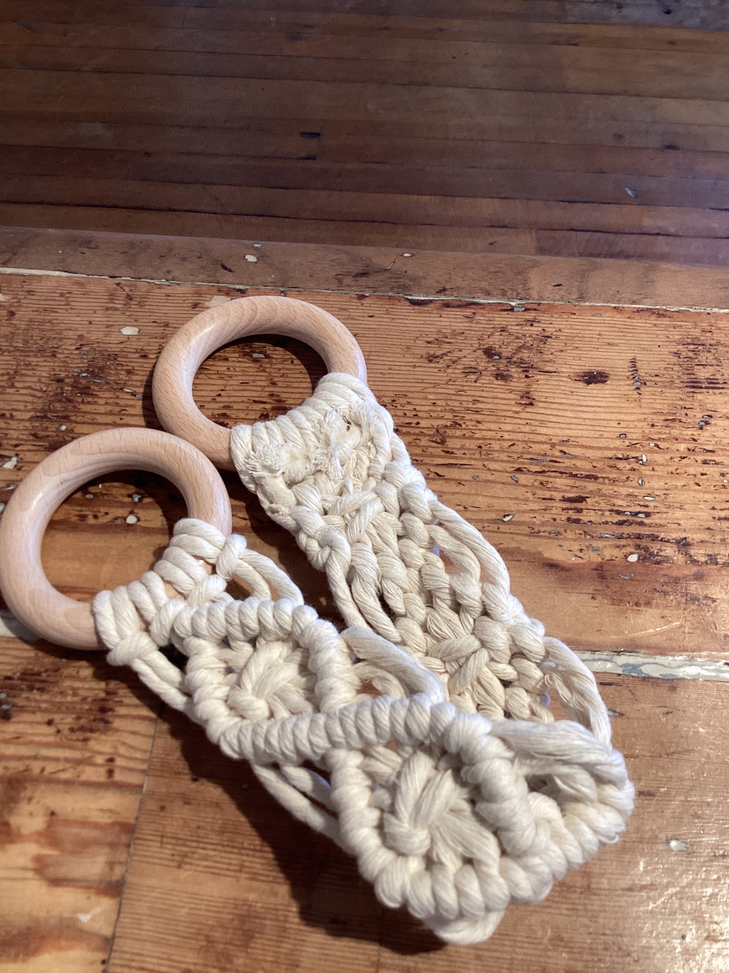 Macrame Towel Holder