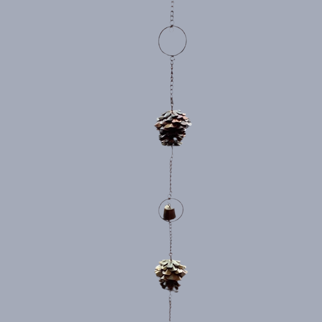 Pinecone Rain Chain