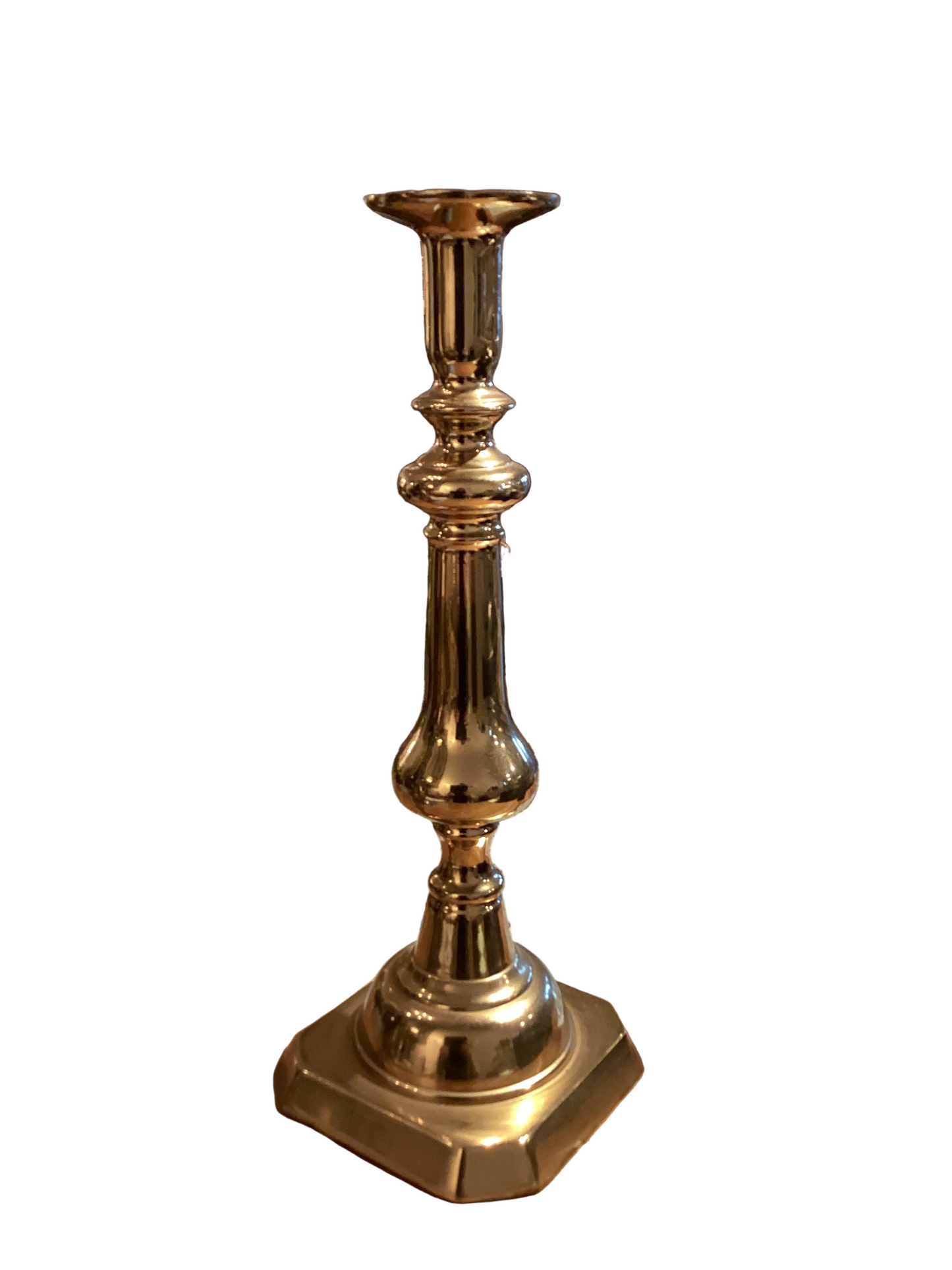Heavy Brass Candlestick