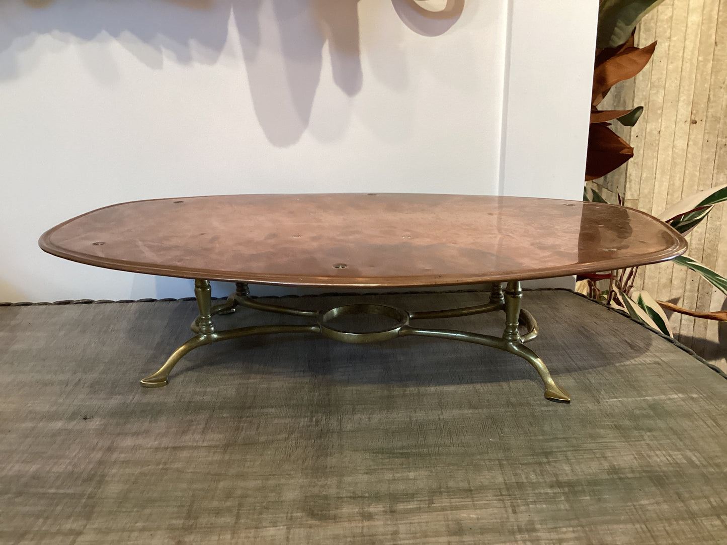 Copper Tray w/Feet