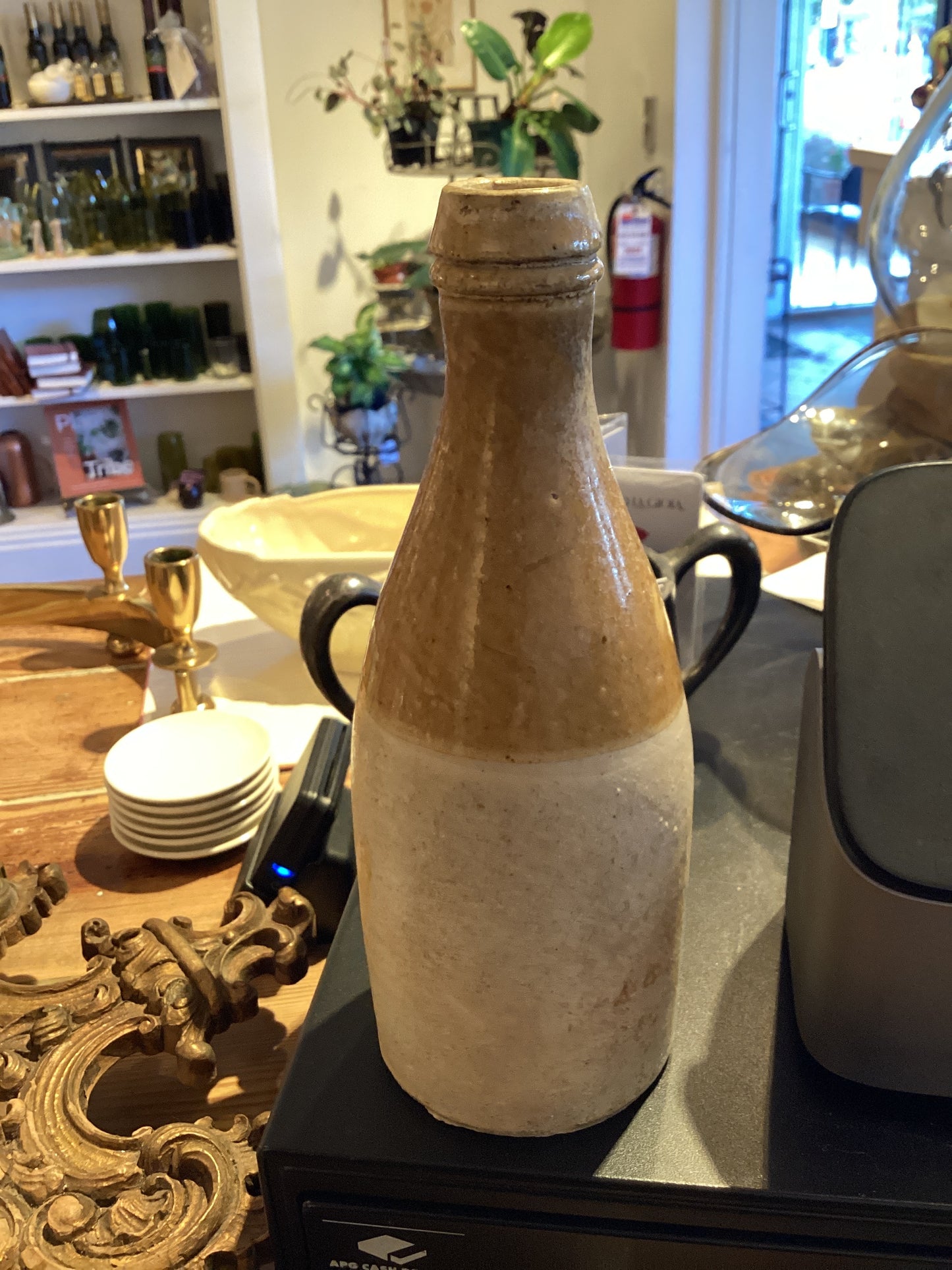 Cream Mustard Jug