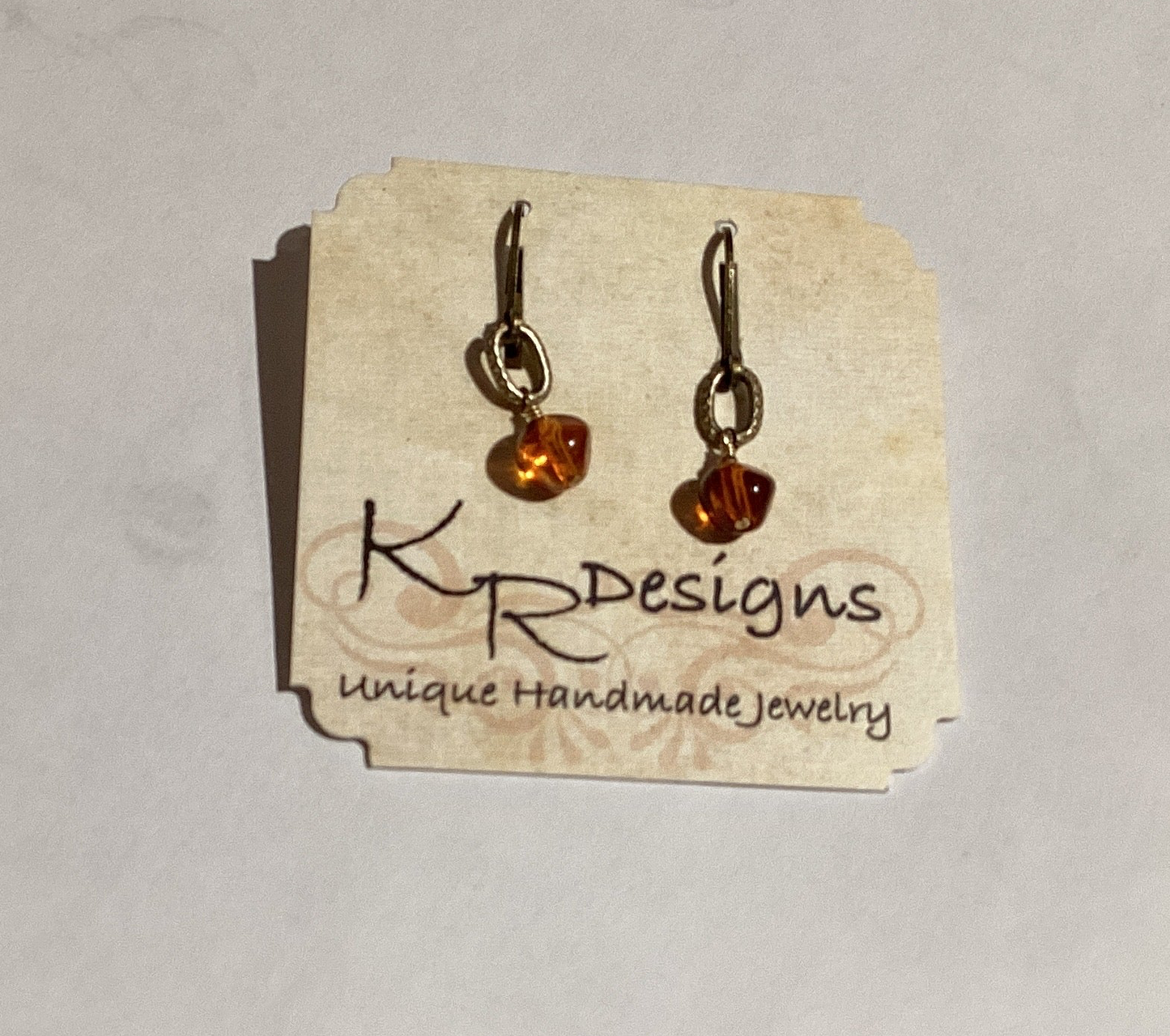 #183 Vtg. Glass on NF Wires