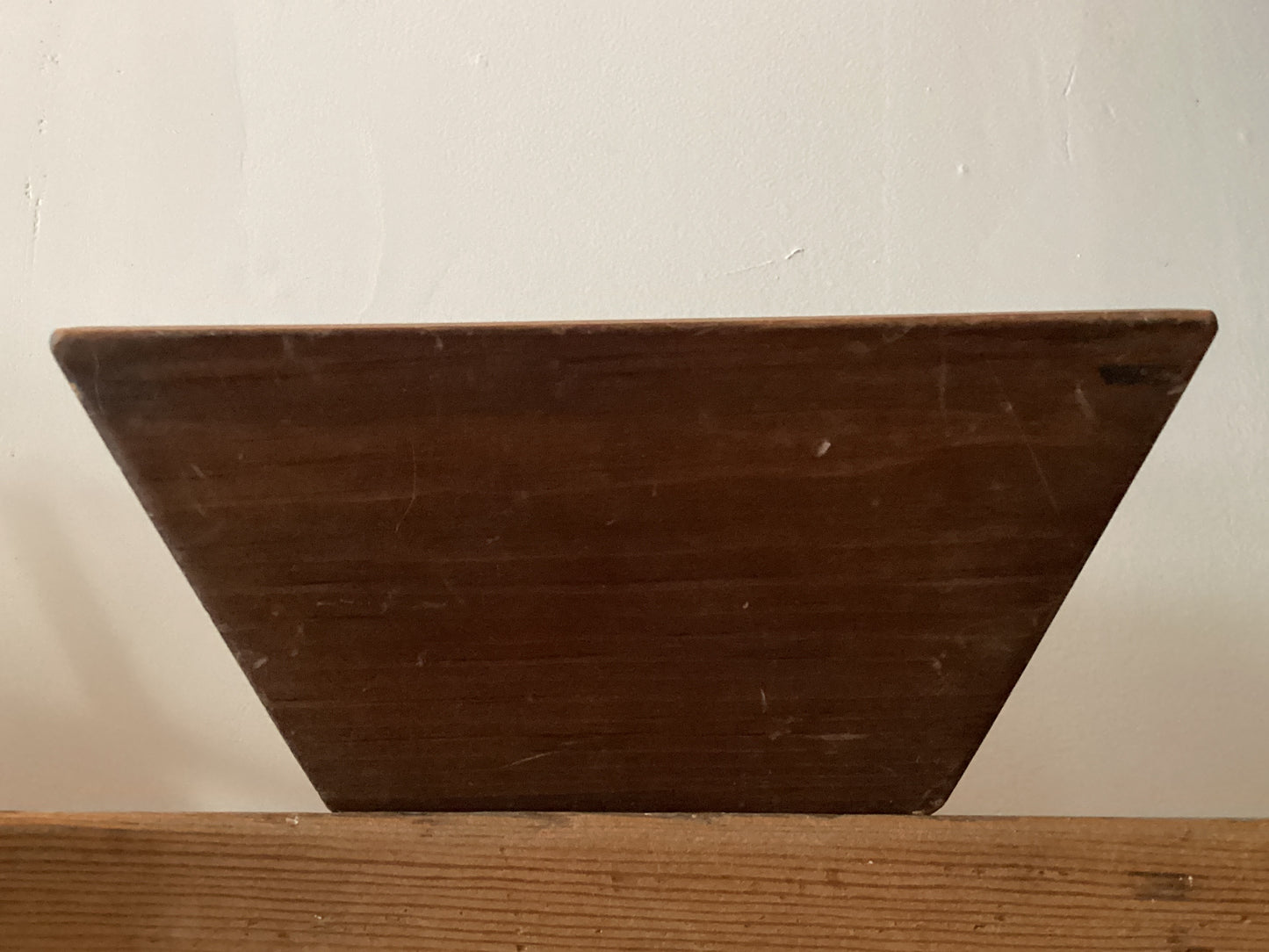 Square Wood Box