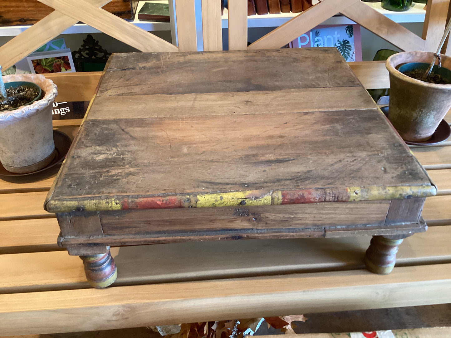 Found Wood Riser - Square