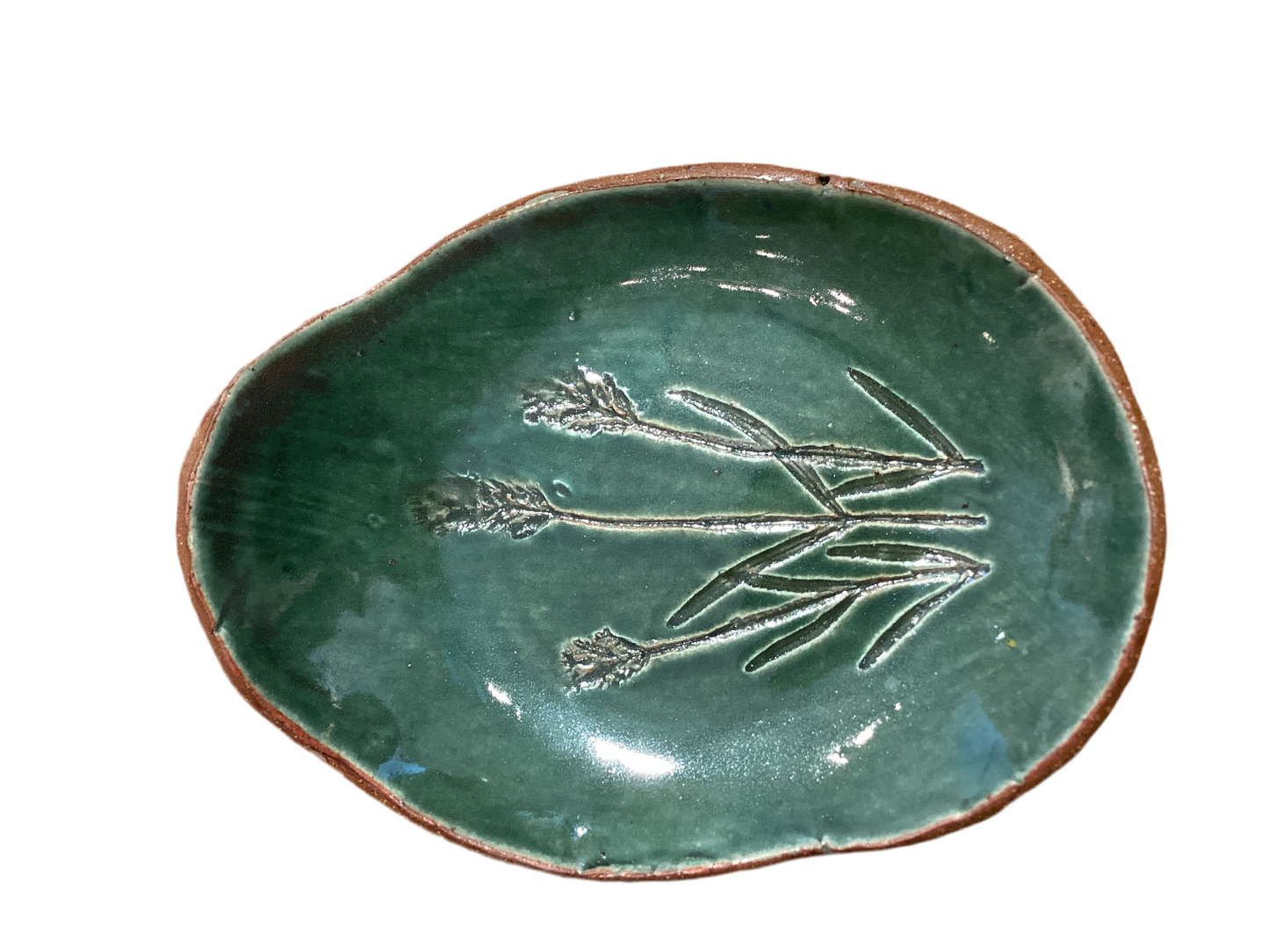 Tray - Green w/Stems