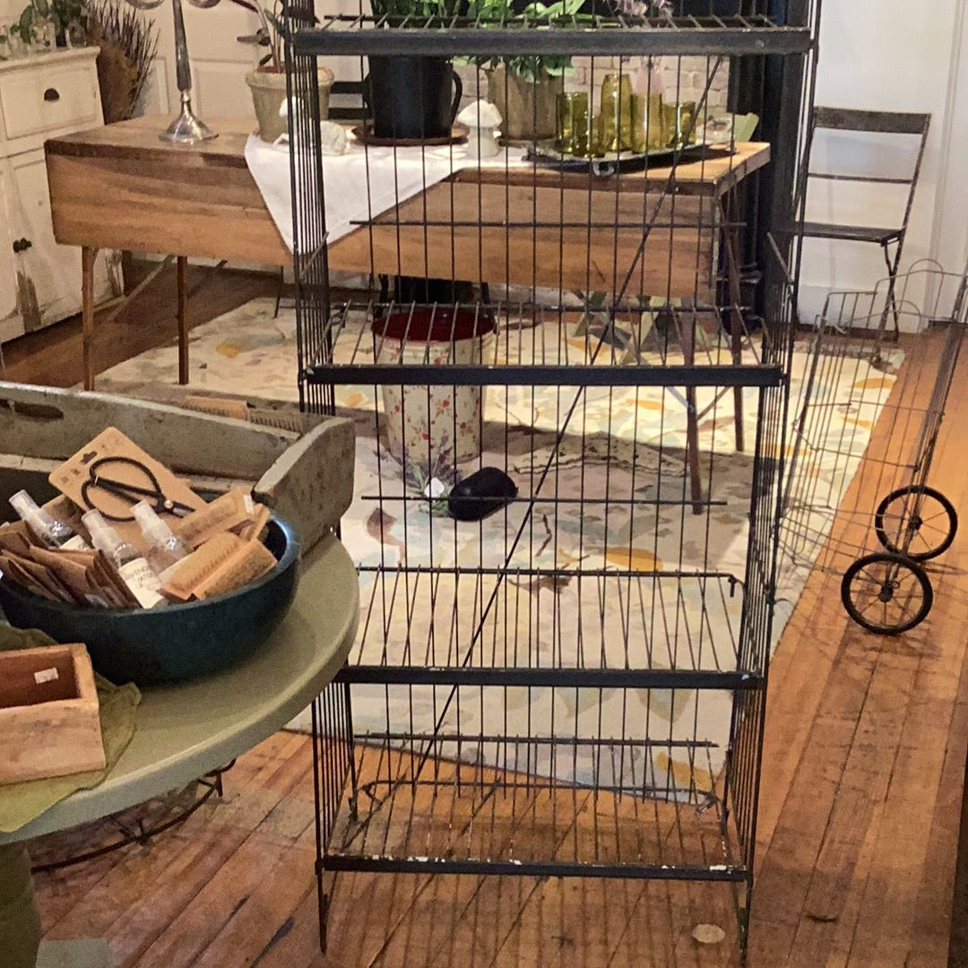 Vtg. Metal Folding Stand