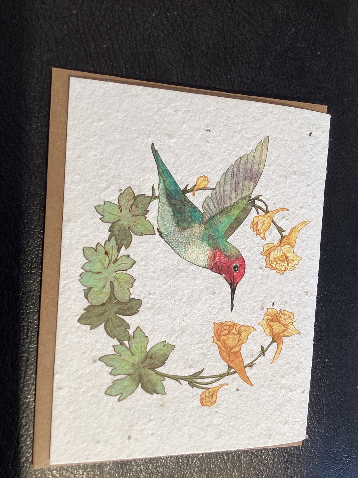 Hummingbird Card