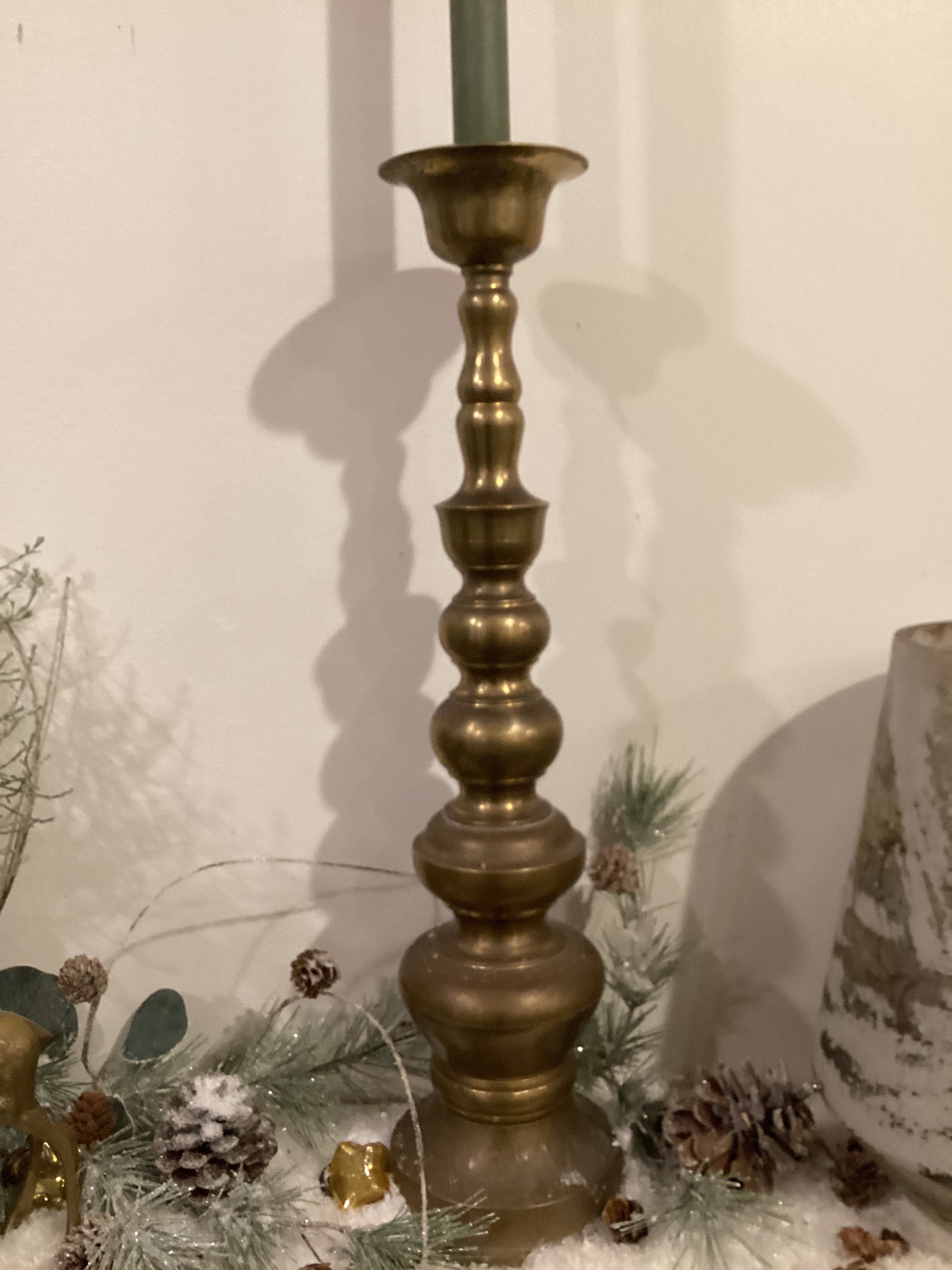 19” Brass Candlestick