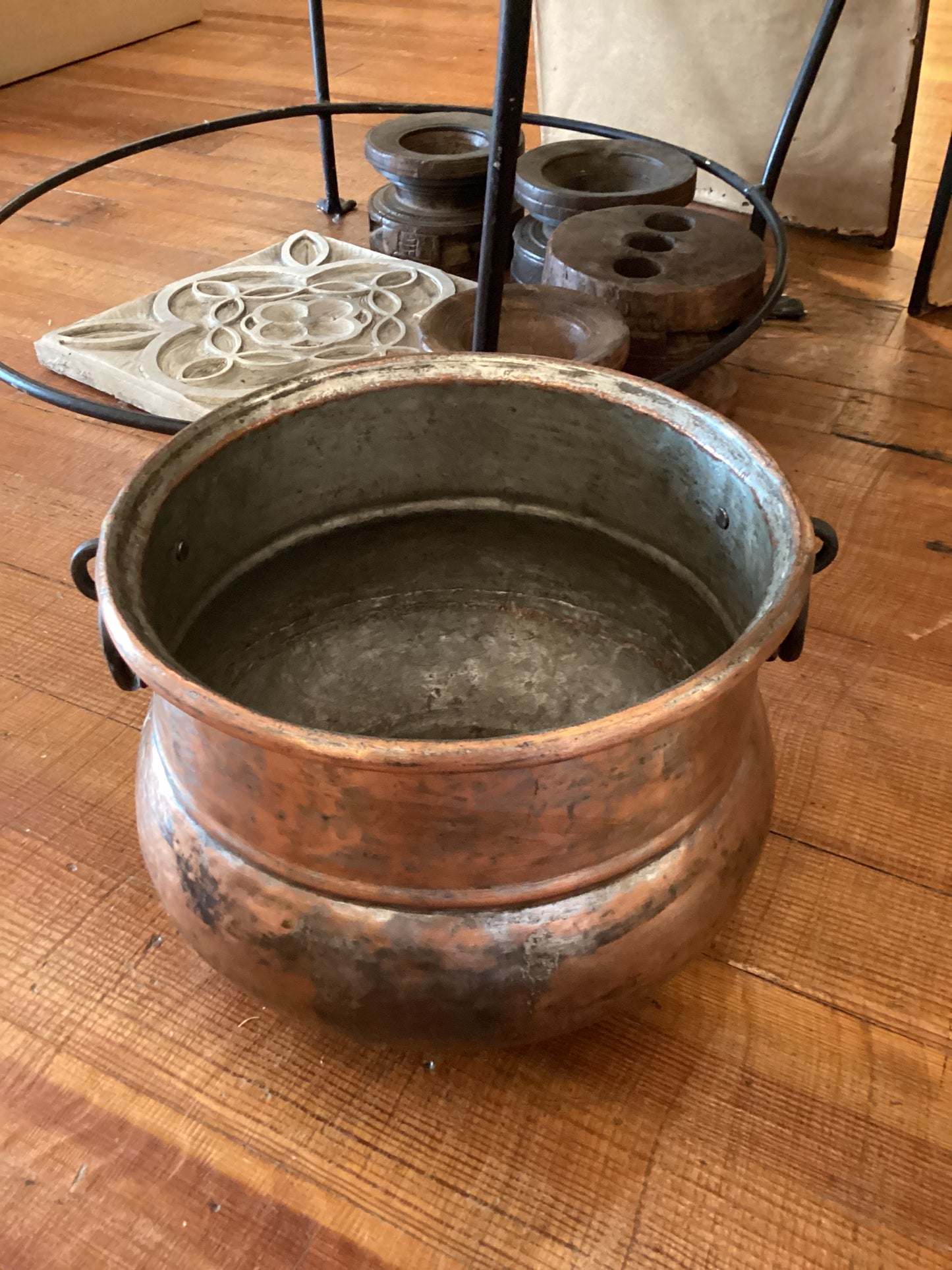 Small Copper Pot/Planter