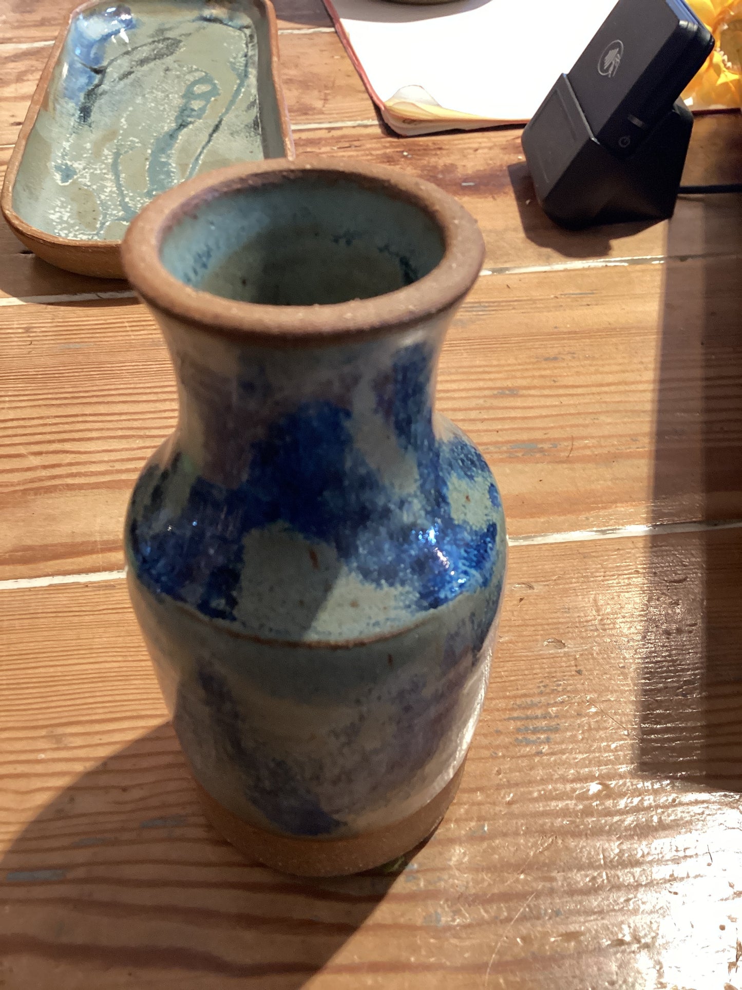 Med. Marble Vase
