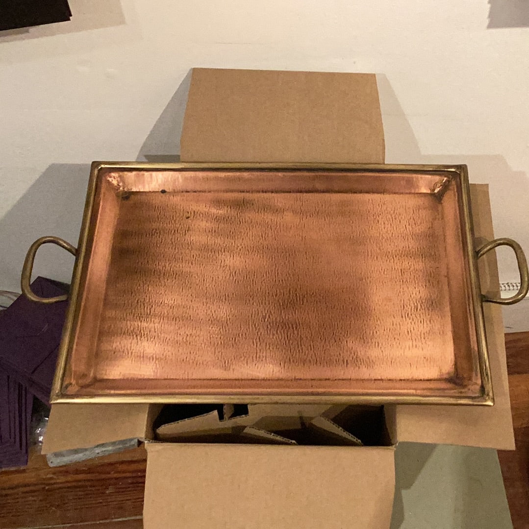 Turkish Copper Tea Tray