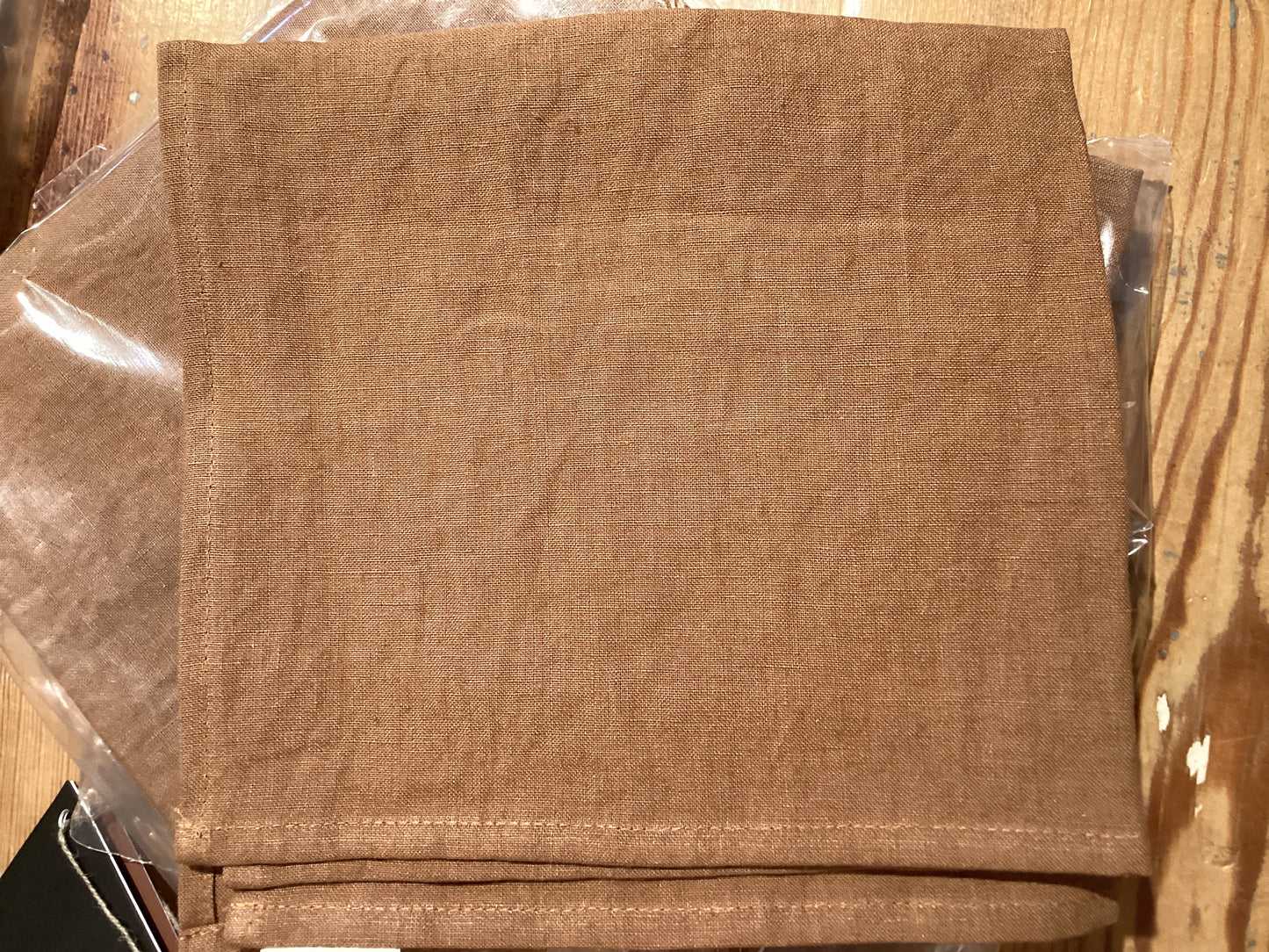 Belgian Skye Napkin - Cognac