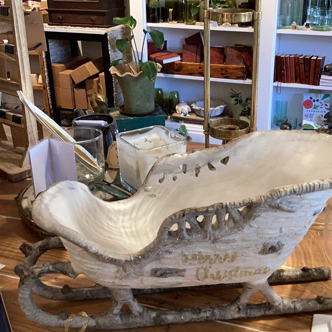Silver/White Sleigh