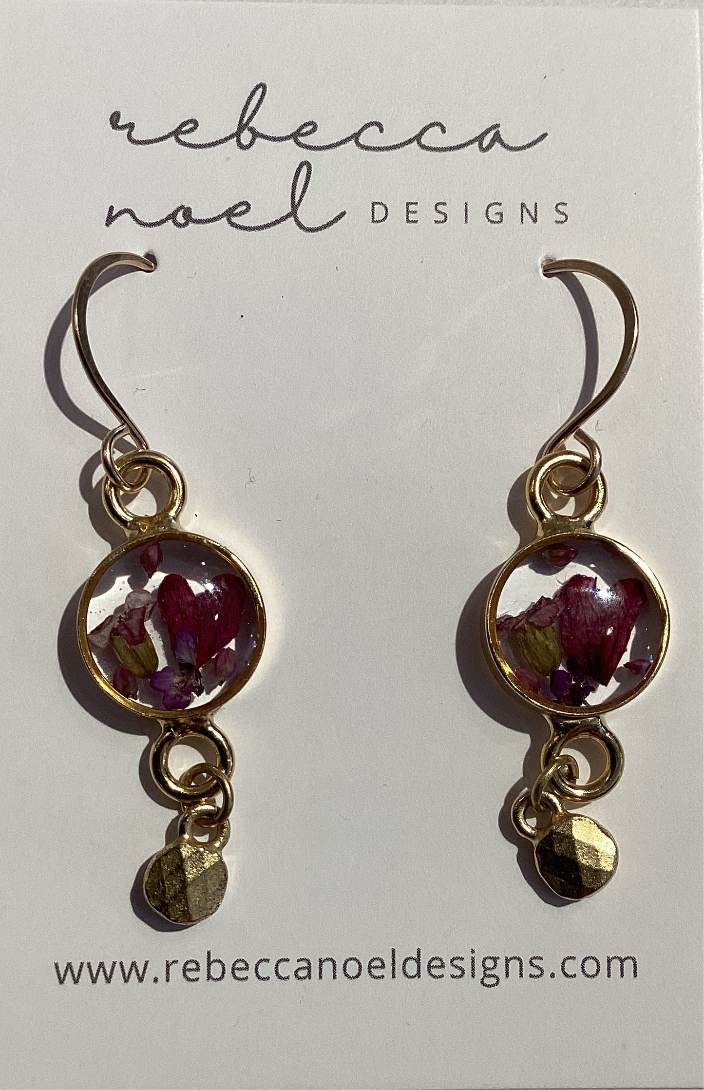 G Circle W/Dangle & Florals