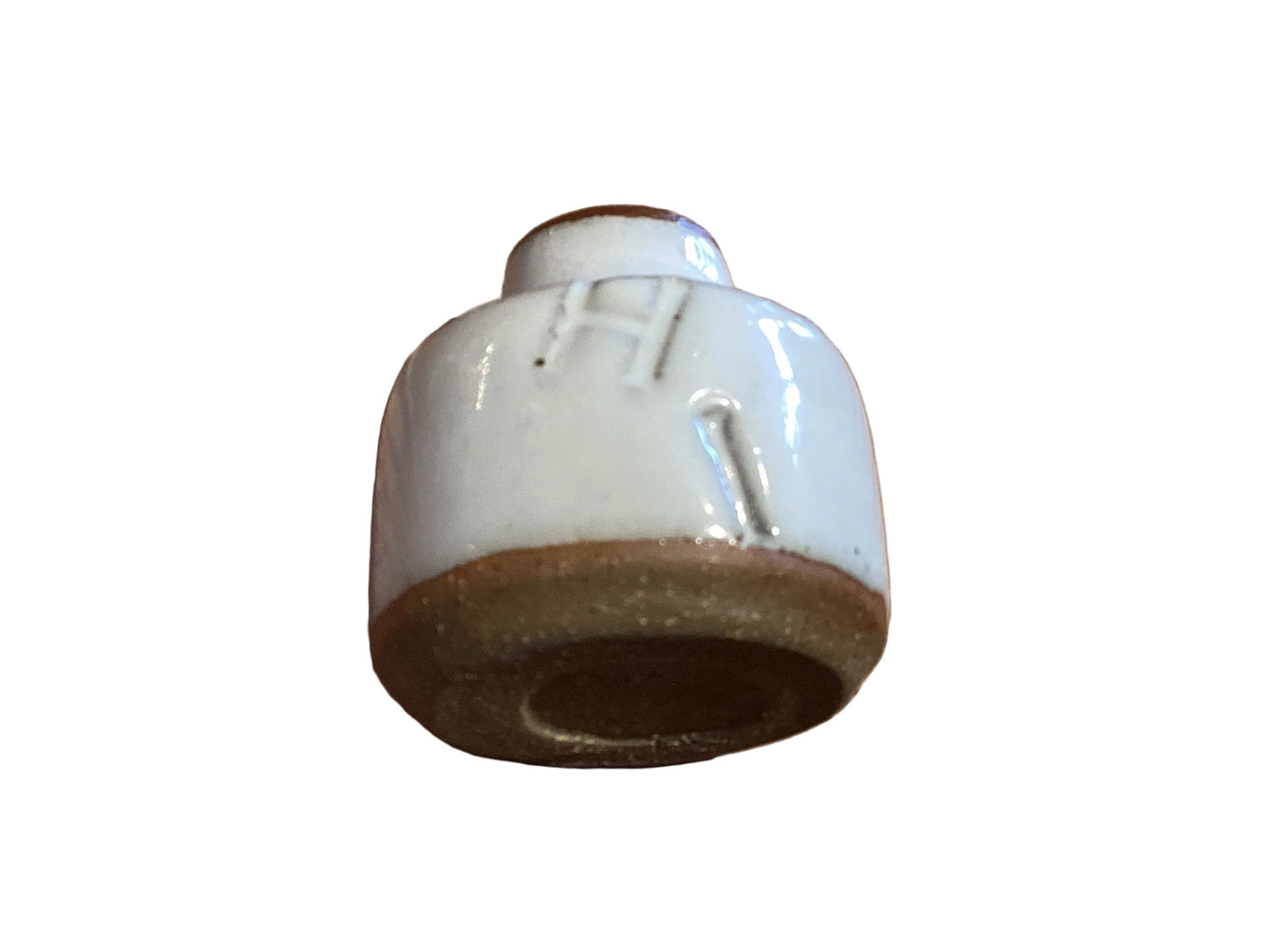 S “HI” Vase - White