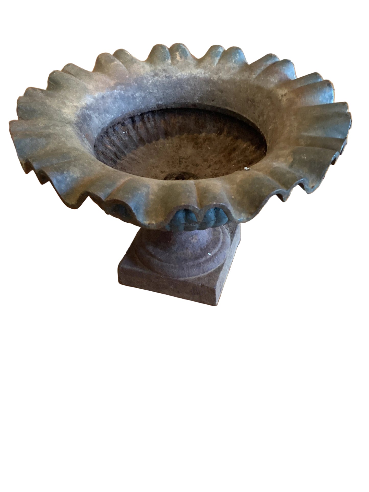 Ruffled Urns - Pair