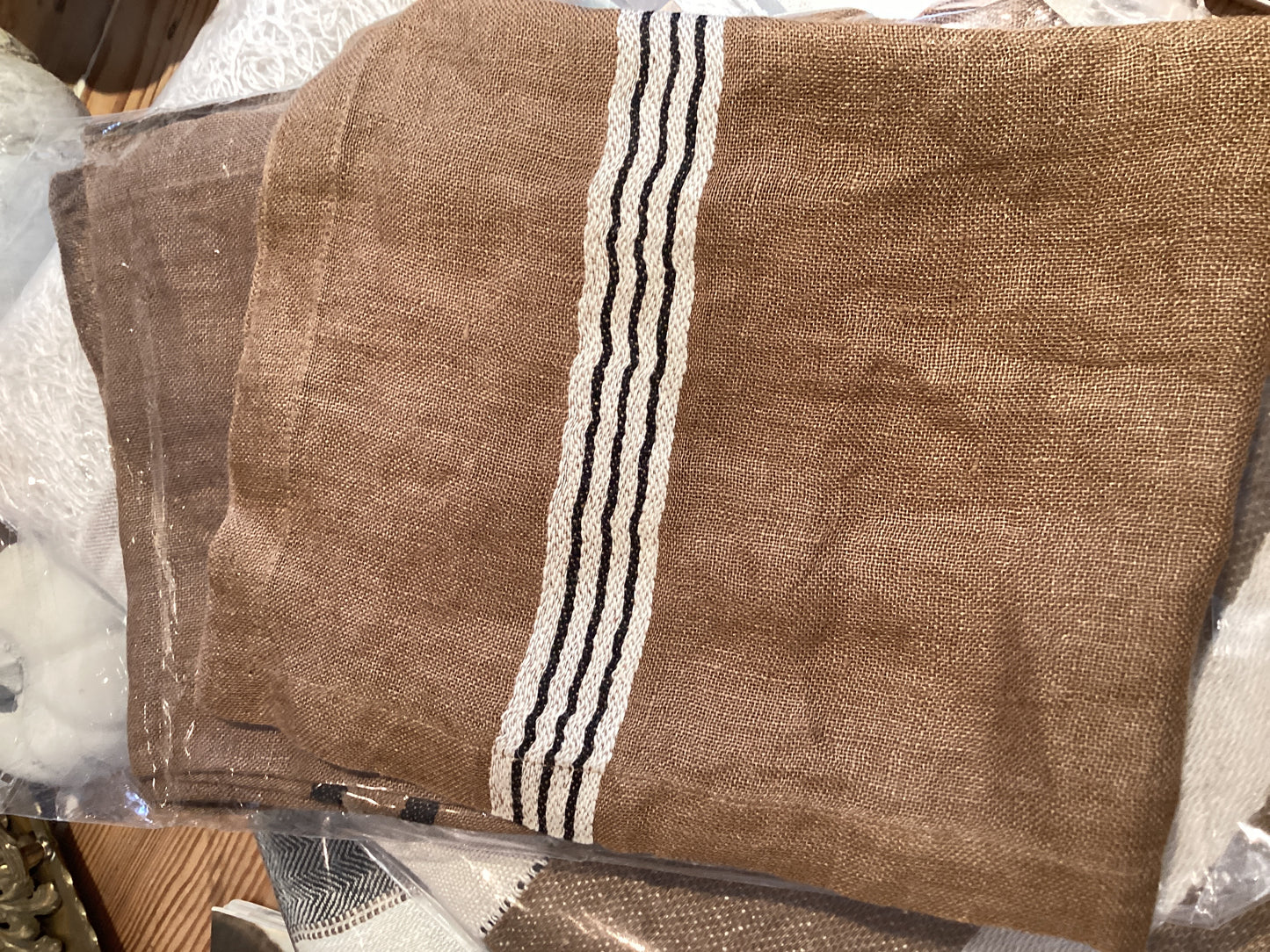 Belgian Napkin - Locomotive Stripe
