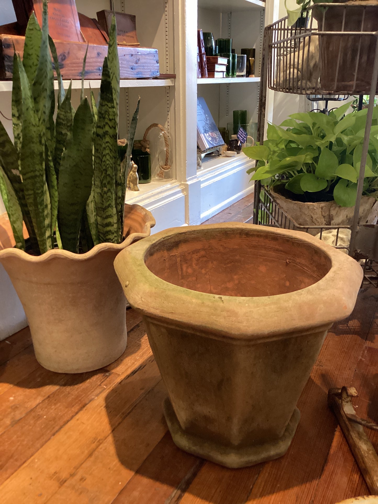 Octagonal Planter -Tall