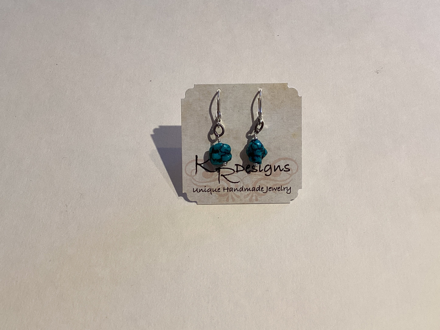 Earrings - Turquoise on Sterling