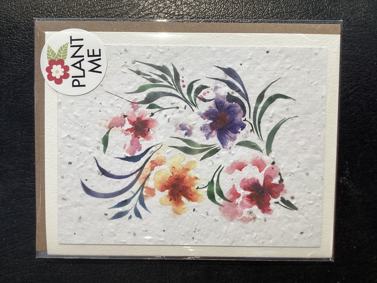 Watercolor Floral Card