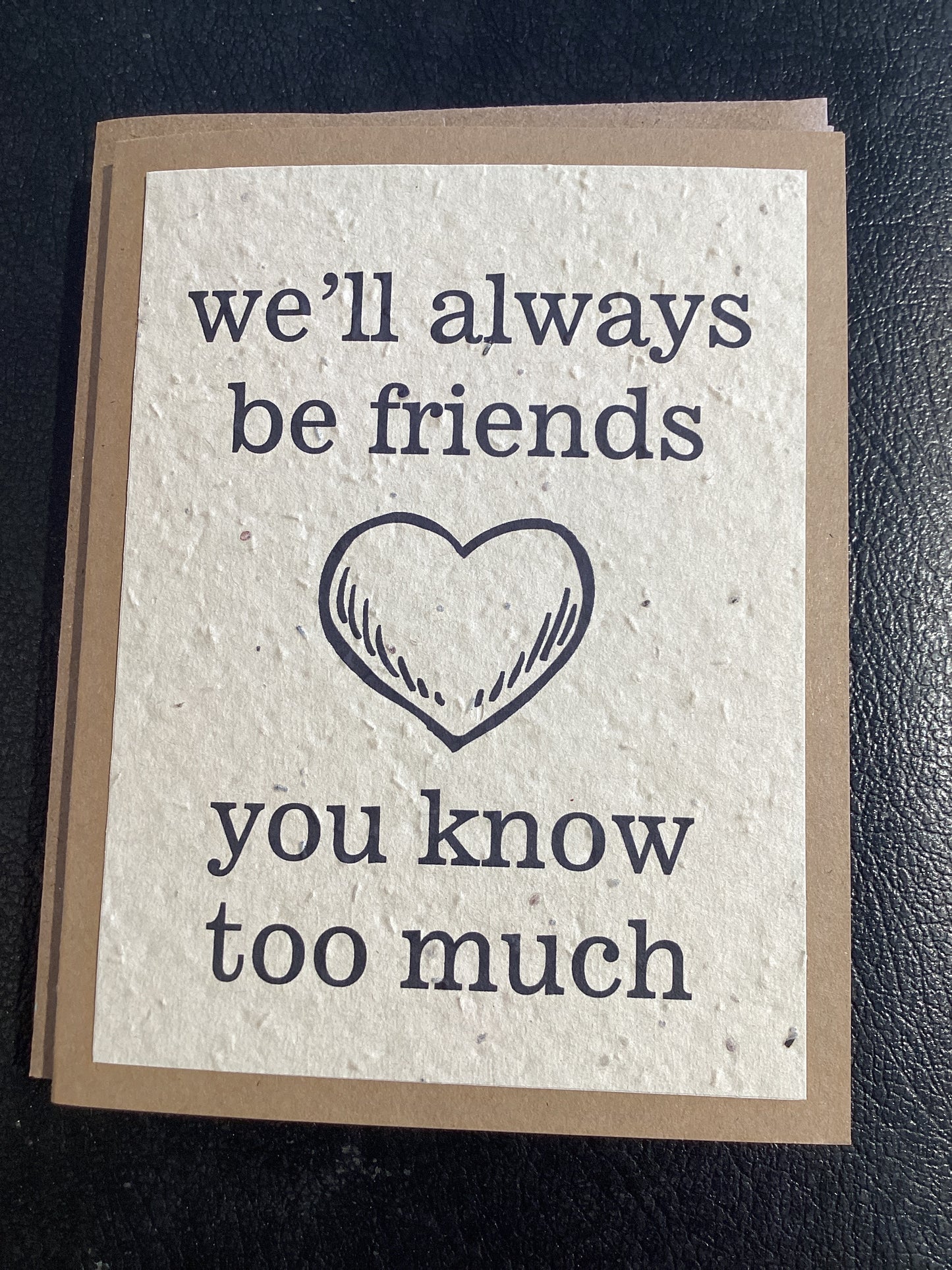 You Know Too Much - Card