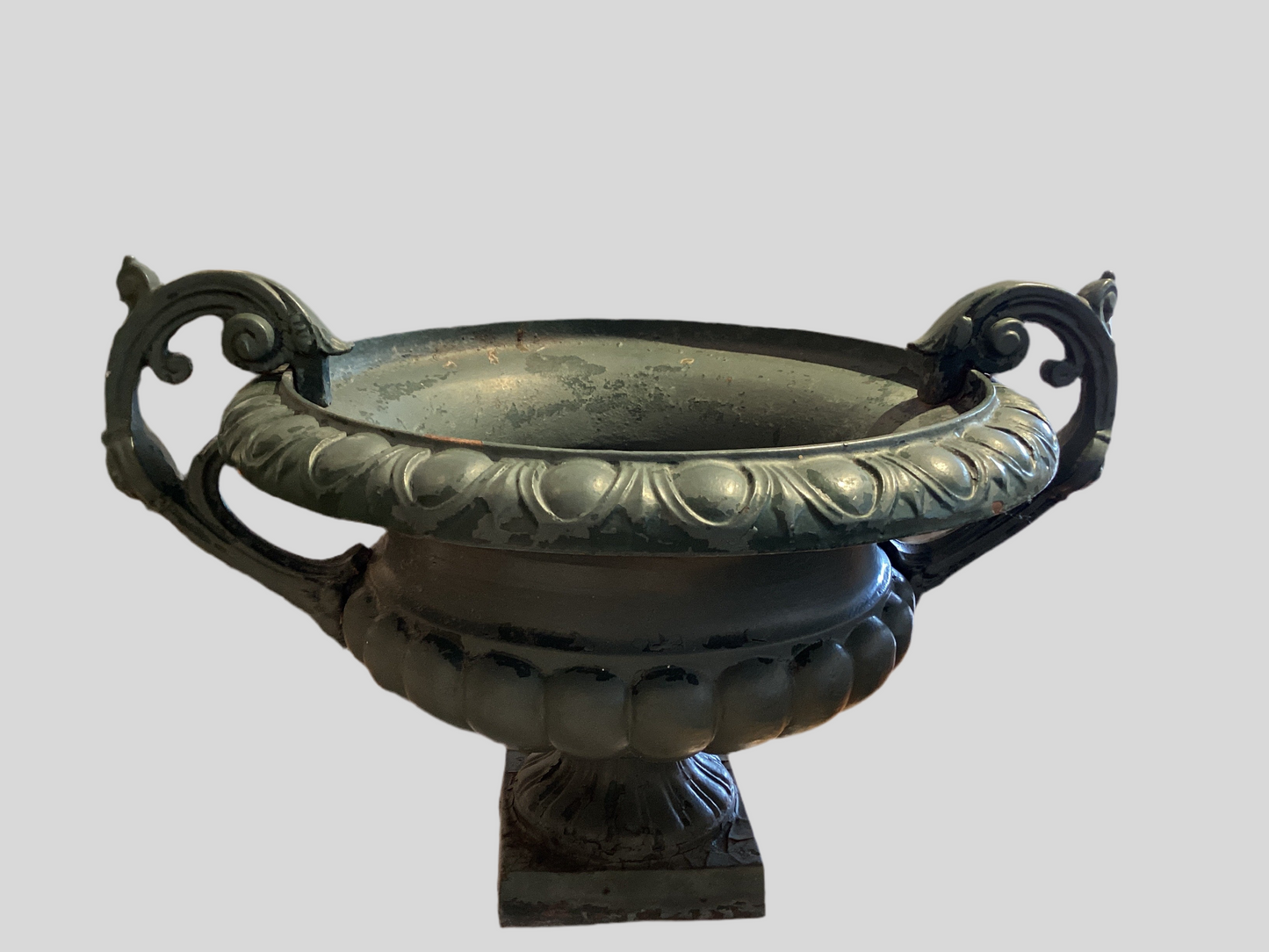 Pair - French Green Urns