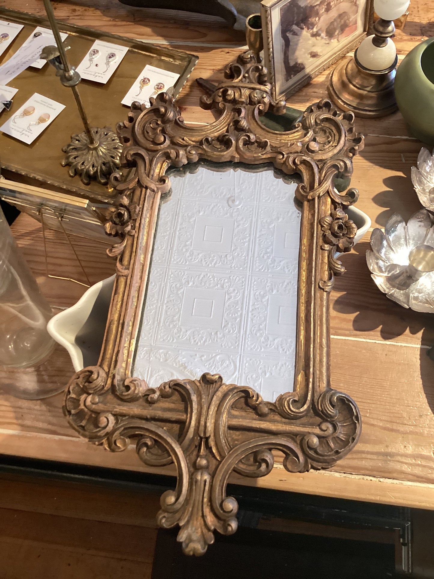 Wood Framed Mirror - Syroco