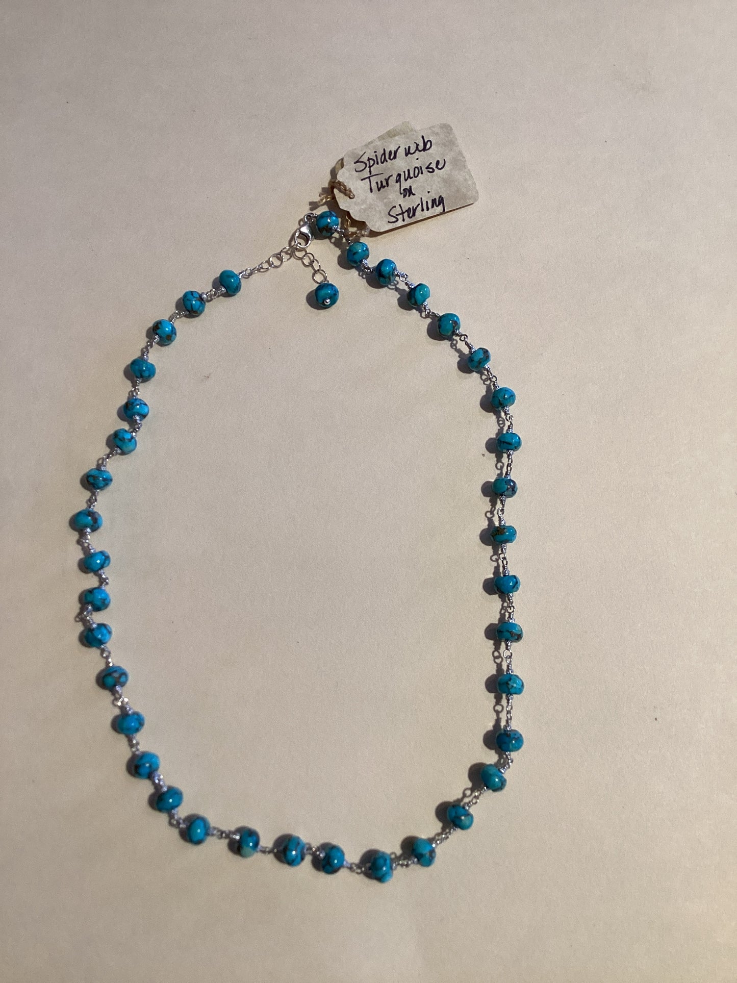 Necklace - Turquoise on Sterling