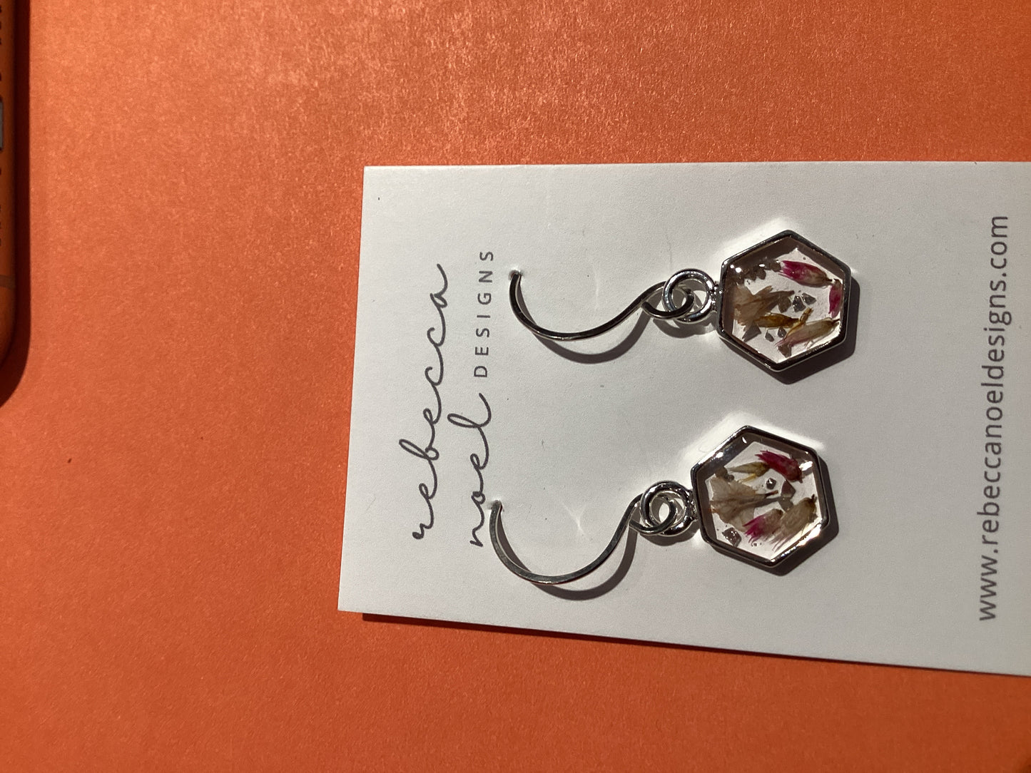 Celosia Hex Earring