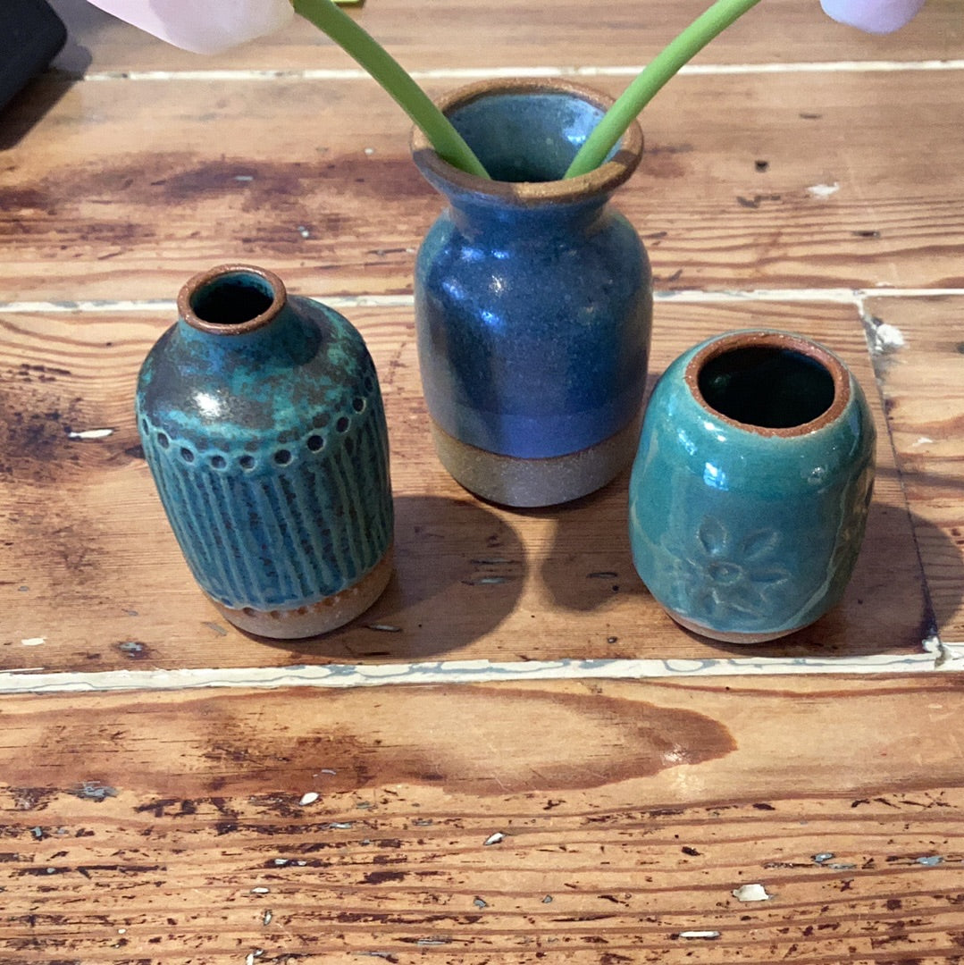 Kristine Pottery - Tiny Bud Vases