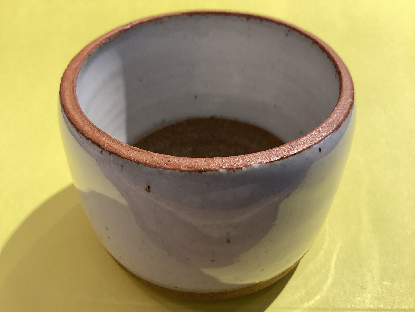 3” White Pot