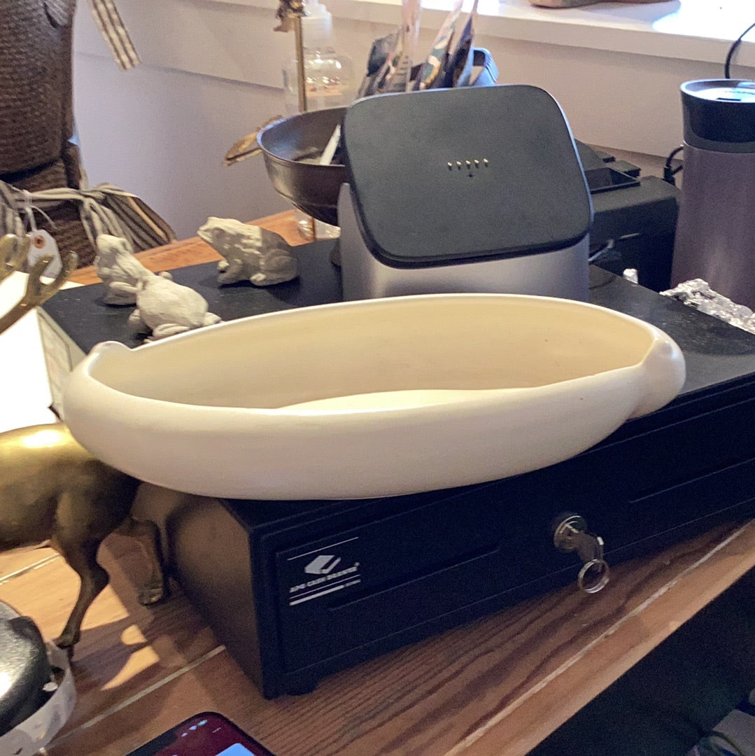 White Haeger Planter/Dish