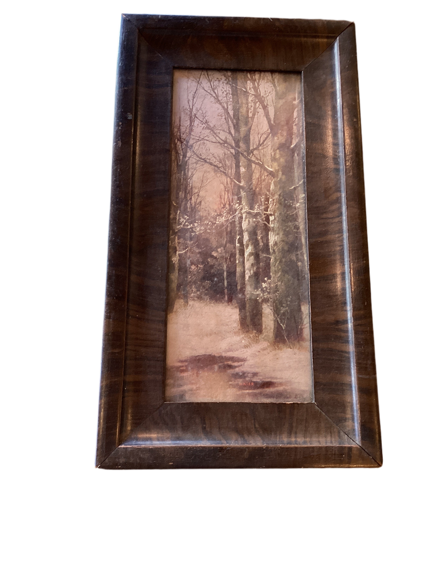 Vtg Print - Vertical Landscape