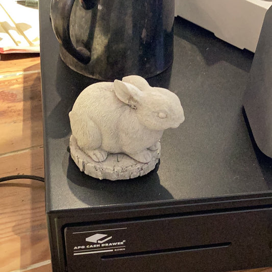Small Bunny on Round Base