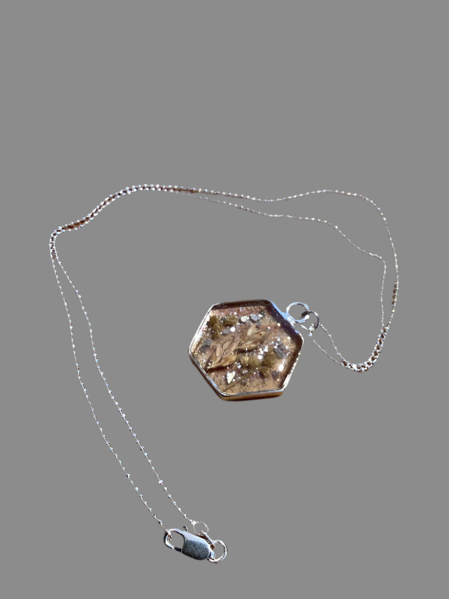 Necklace S Hex w/Solidago