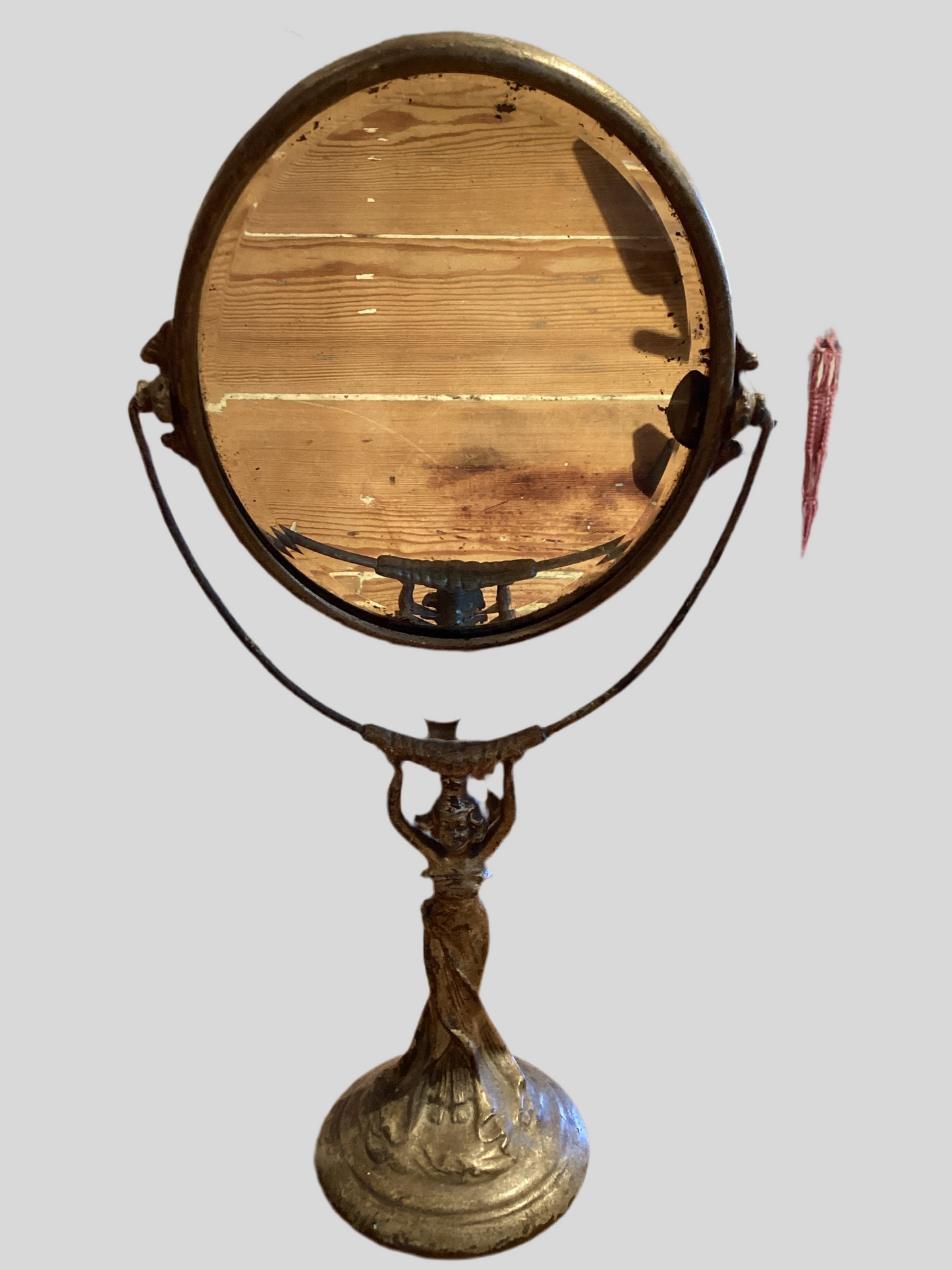 Woman Holding Mirror