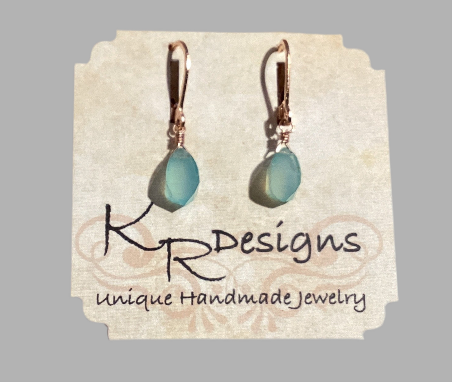 Chalcedony on RG Plated EW