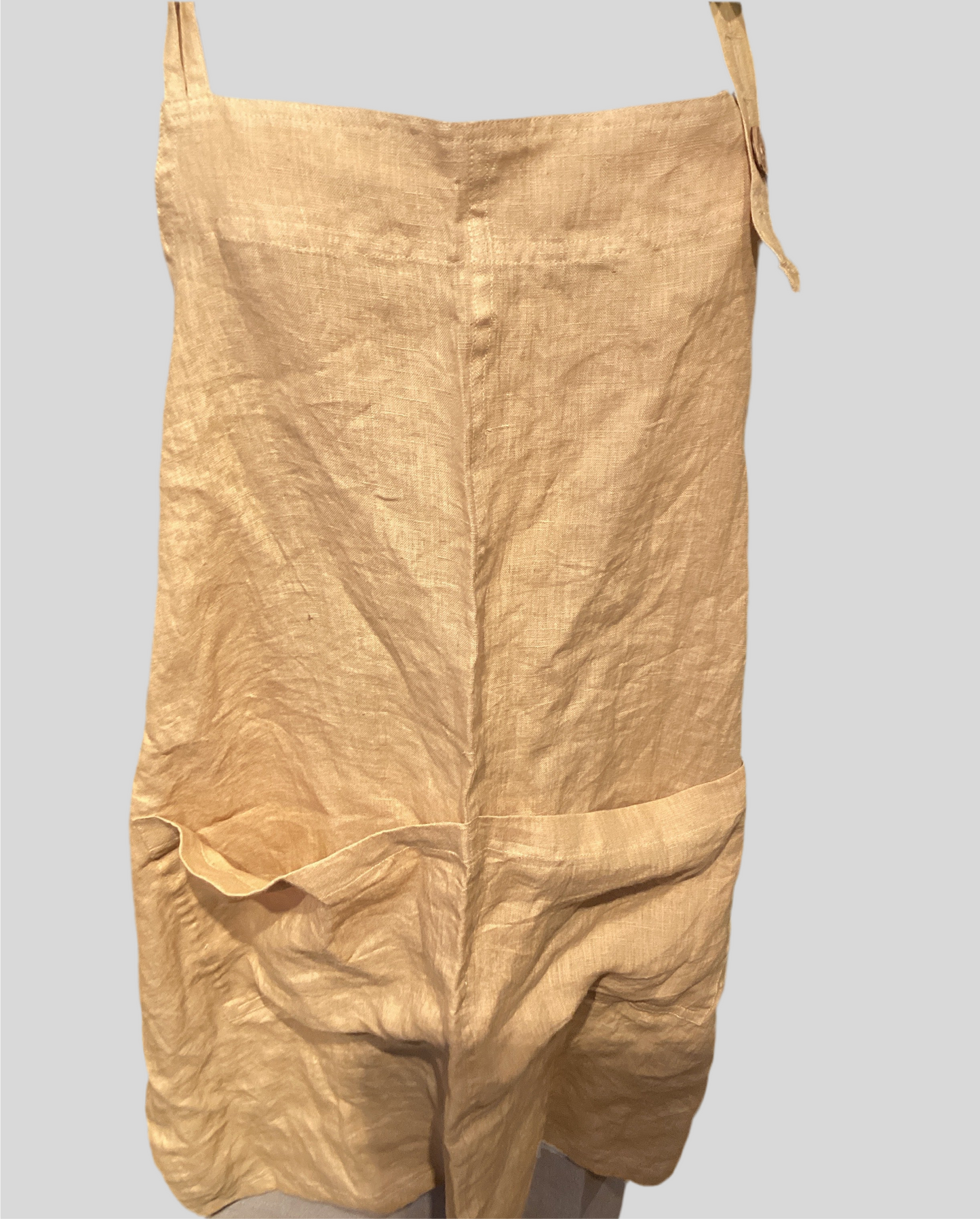 Linen Apron - Mustard