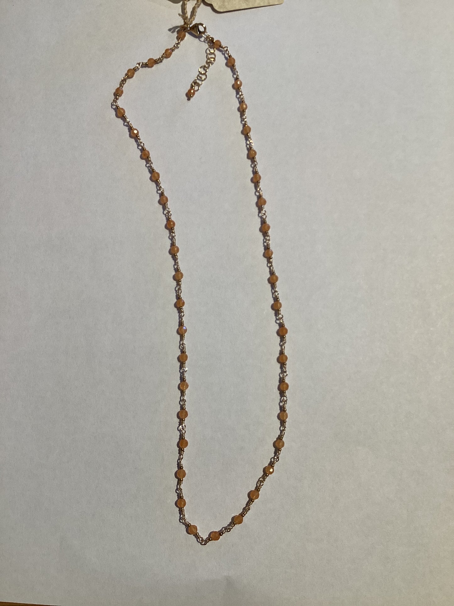 Necklace - Carnelian on 14kt GF