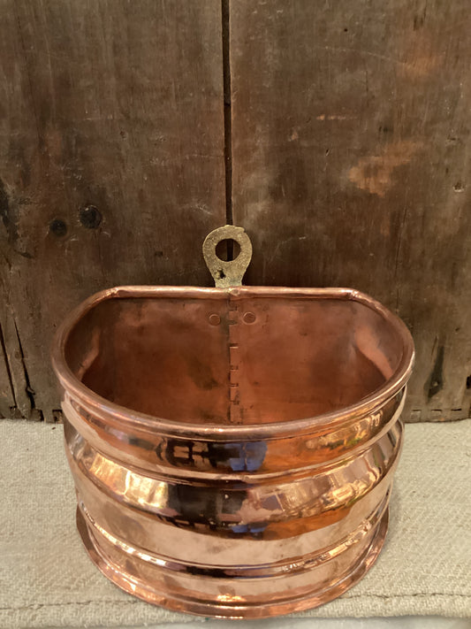 1/2 Rd. Copper Pot