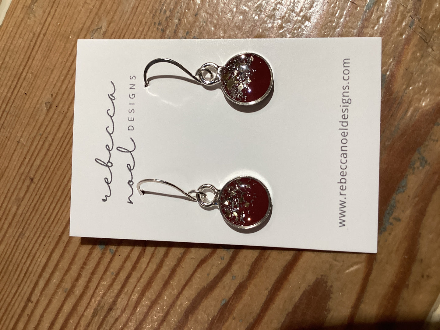 Stir le Burgundy/Glitter