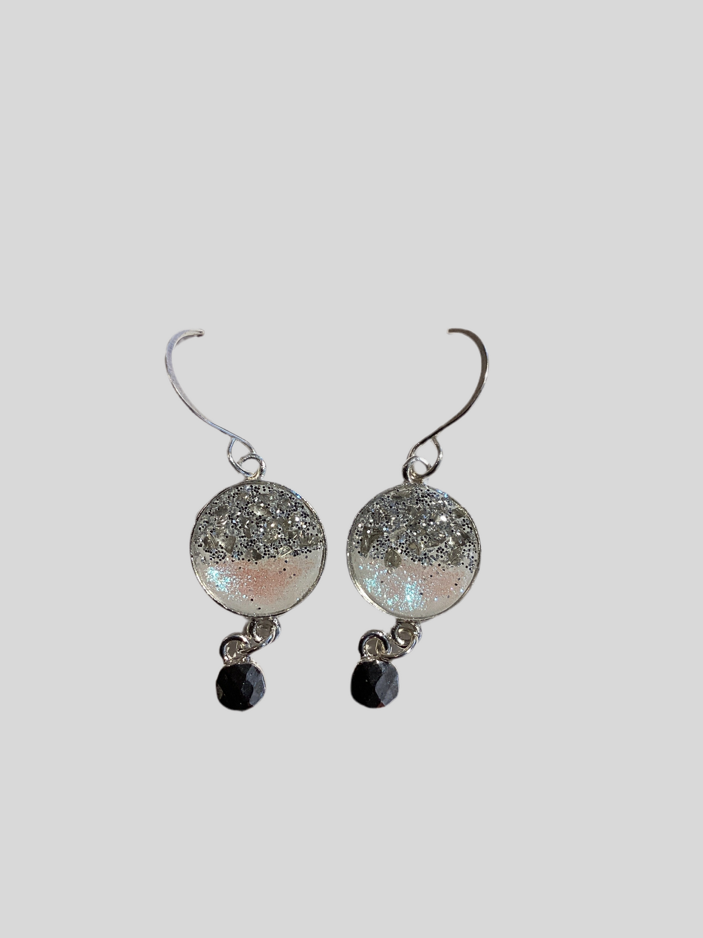 Silver Circle w/Dangle