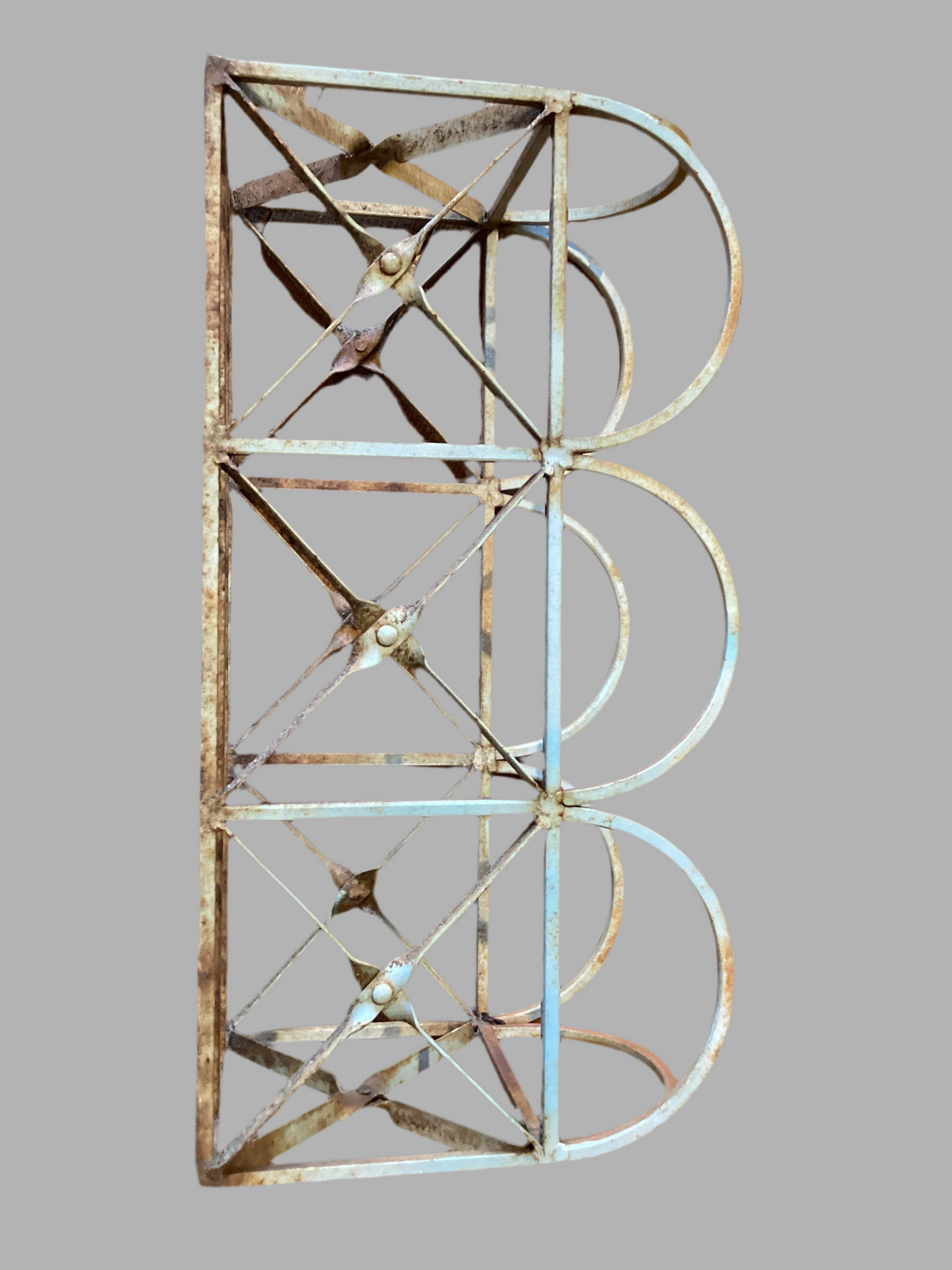 Metal Open Weave Planter